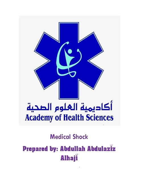 Title details for Medical Shock by Abdullah Abdulaziz Alhaji - Available